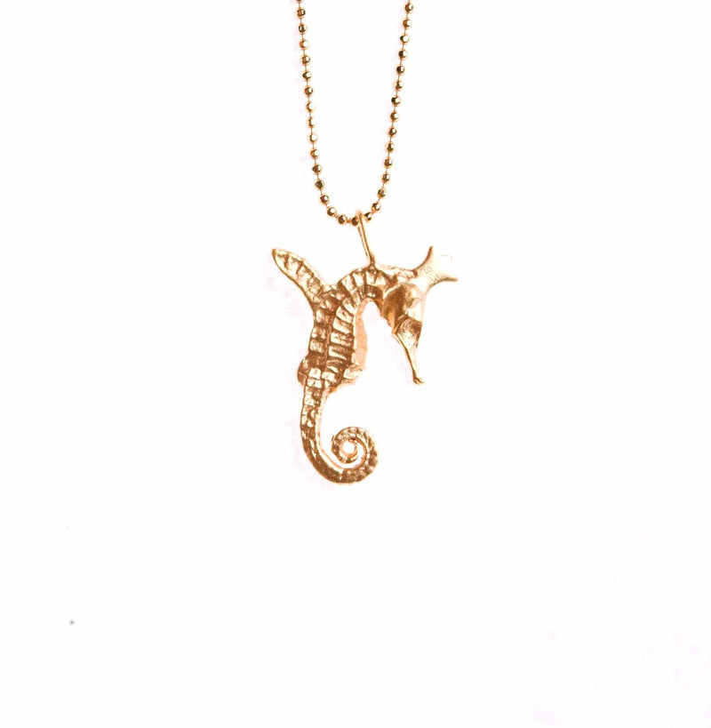 HIPPO COUTURE Pendant "Hippocamp Gold"