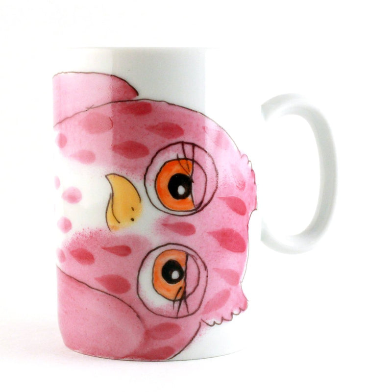 Small Mug "Pink Owl"