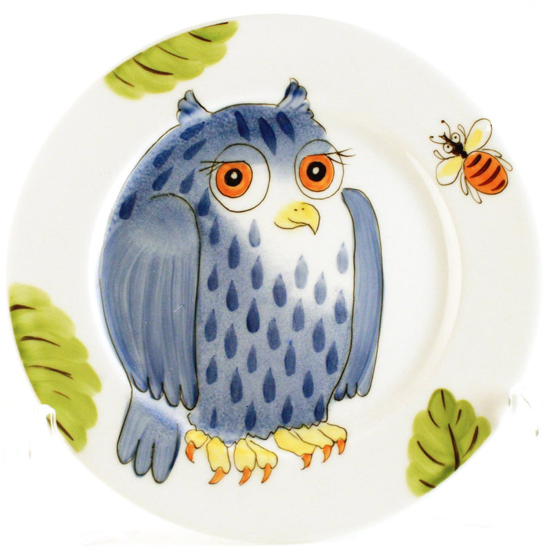 Plate "Blue Owl"