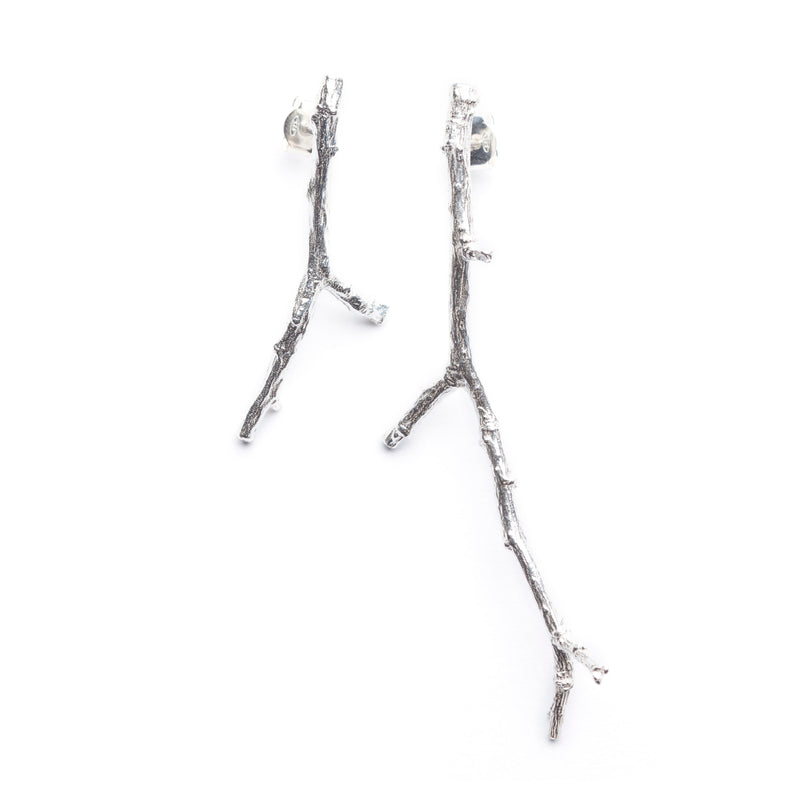Thicket Beauty Earrings "Leafless Twig"