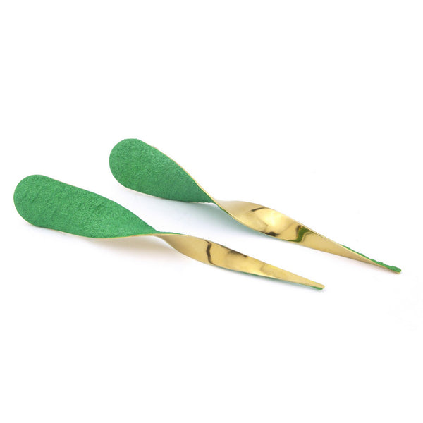 SugarTwist Earrings "Green"