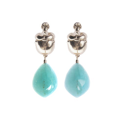 Neffi Spruce Scarab Earrings