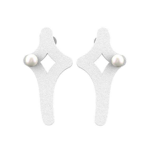 LongStar Earrings "White"