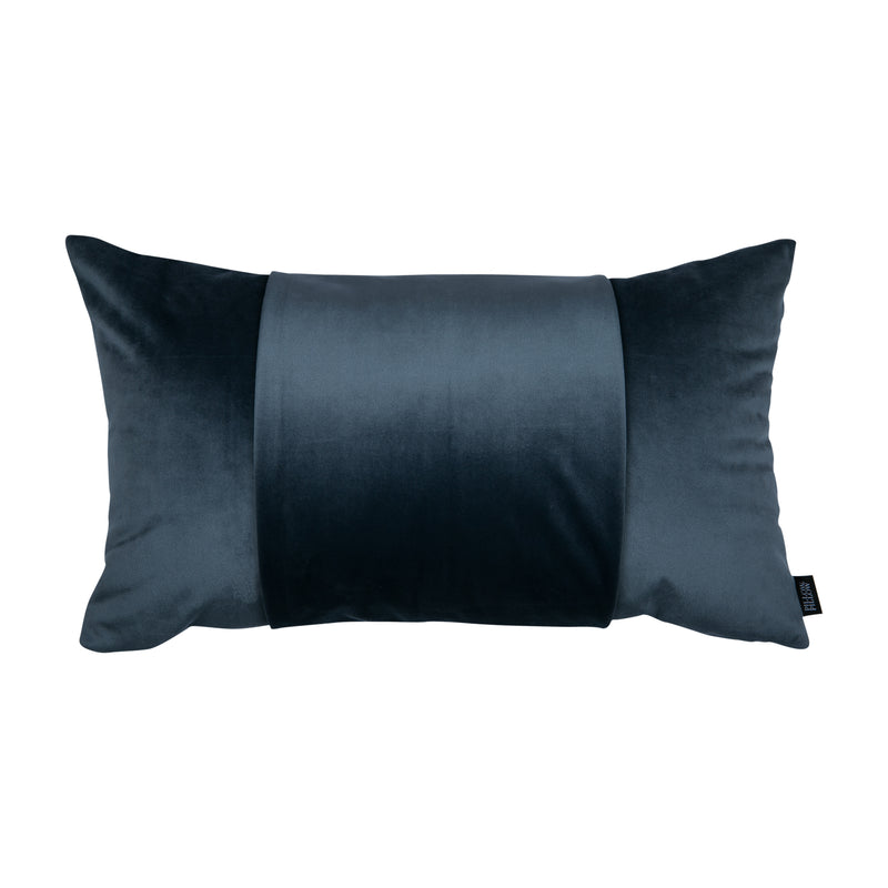 Velvet Trio Mini Decorative Pillow "Velvet Dark Gray"
