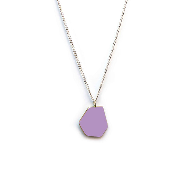 Necklace Mini "Blue Lilac"