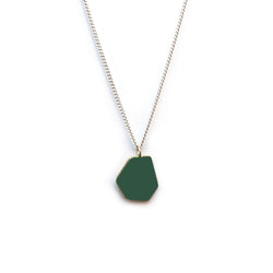 Necklace Mini "Moss Green"