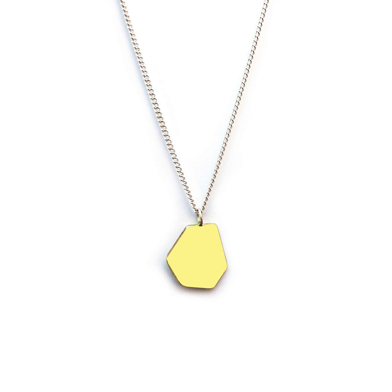 Necklace Mini "Sulfur Yellow"