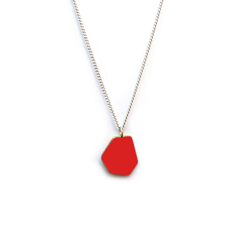 Necklace Mini "Traffic Red"