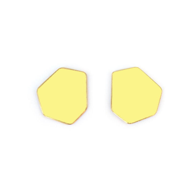 Earrings Mini "Sulfur Yellow"
