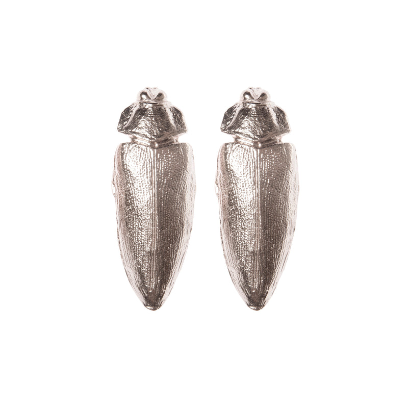 Light Beetle Earrings "NEFFI"