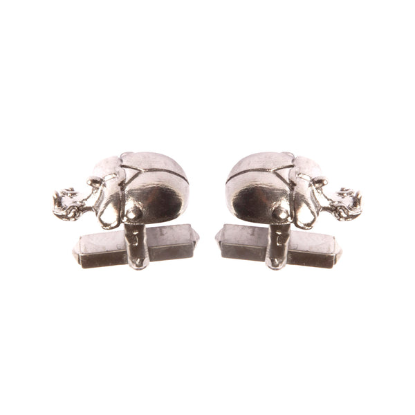 Light Scarab Cufflinks "NEFFI"