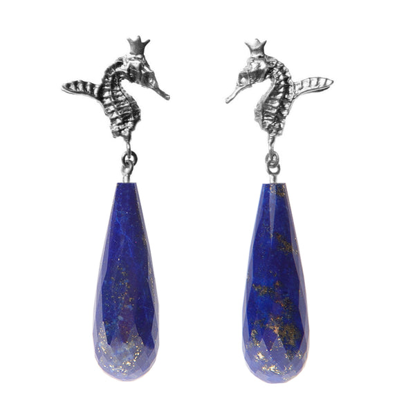 HIPPO COUTURE Earrings "Night Hippo"