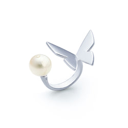 Les Papillons Ring "Pearl"