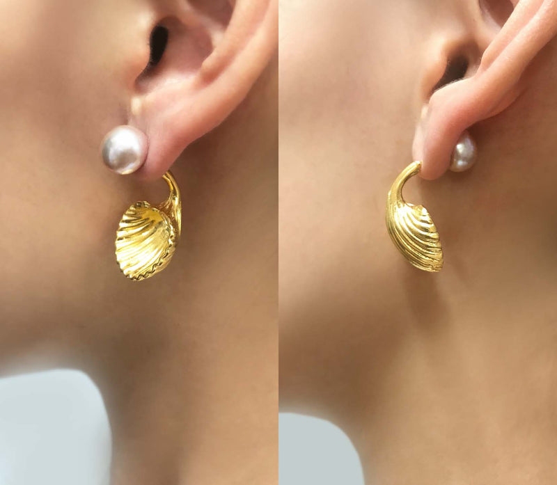 VENUS Earrings "Light Venus Pearl"