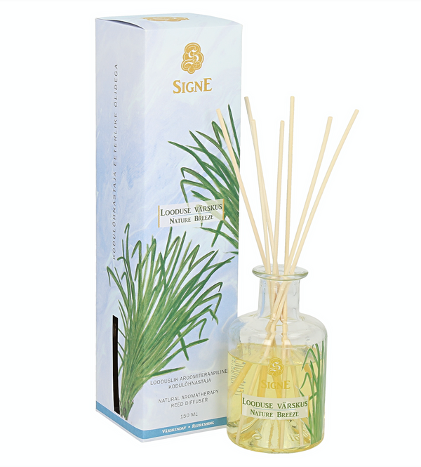 Natural Aromatherapy Reed Diffuser Nature Breeze