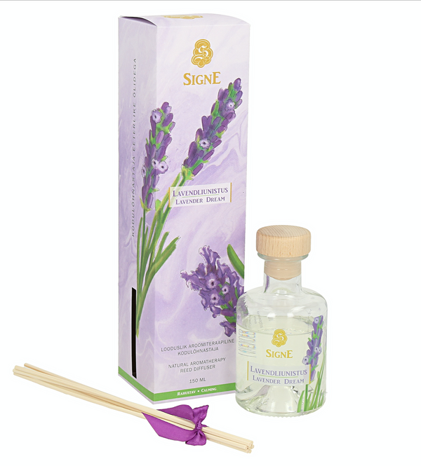 Natural Aromatherapy Reed Diffuser Lavender Dream