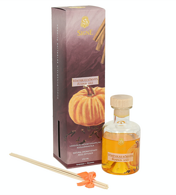 Natural Aromatherapy Reed Diffuser Pumkin Spice