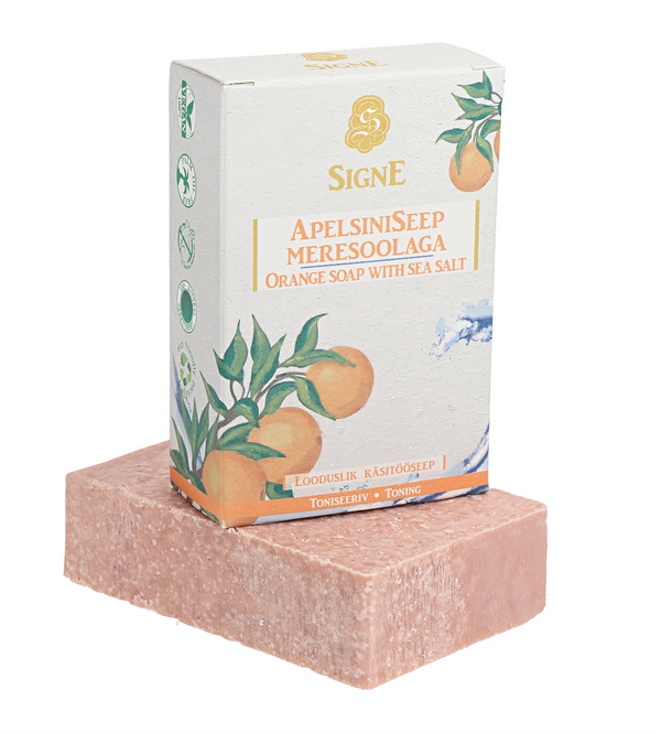 Signe Orange Soap with Sea Salt