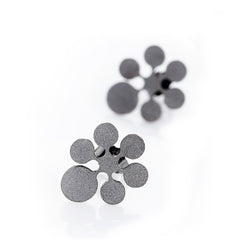 Earrings Single "Snow Flowers"