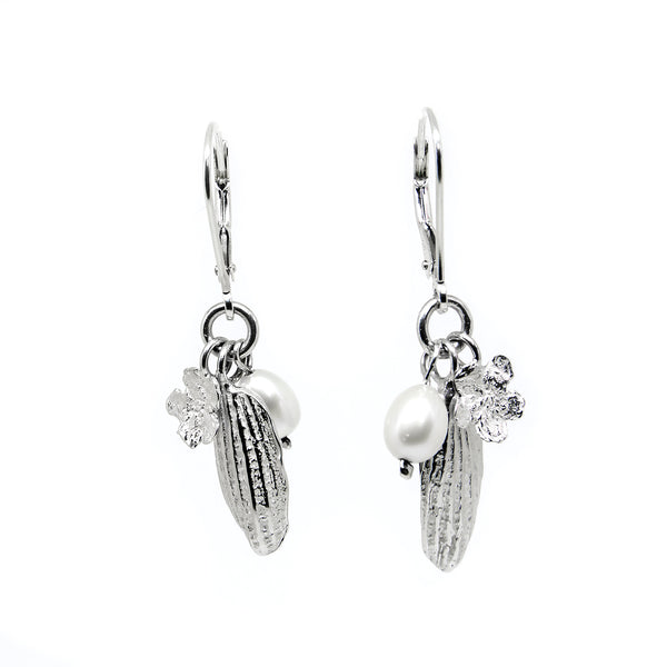 SPRING Earrings with Pearls