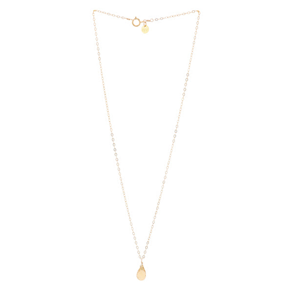 Drop Necklace Beer Quartz