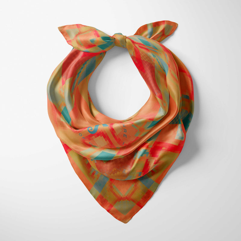 Silk Scarf "Titan"