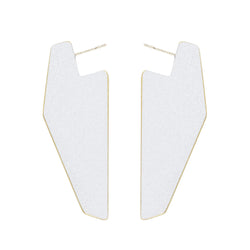 Earrings Wings "Arctic White"