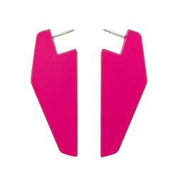 Earrings Wings "Magenta"