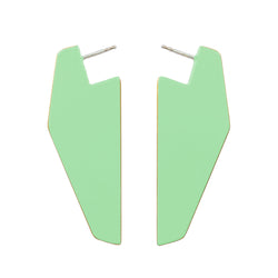 Earrings Wings "Pastel Green"