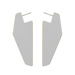 Earrings Wings "Light Grey"