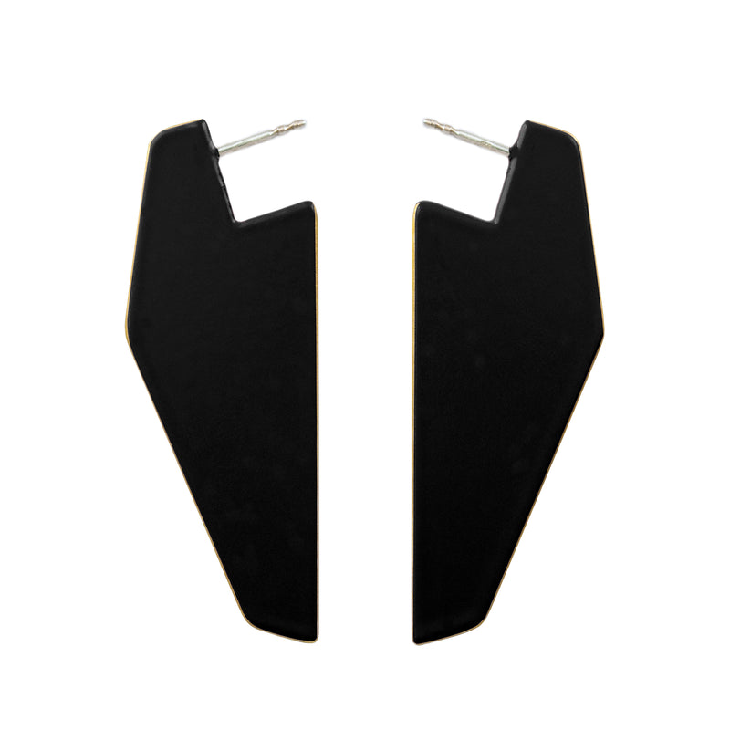 Earrings Wings "Black Jet"