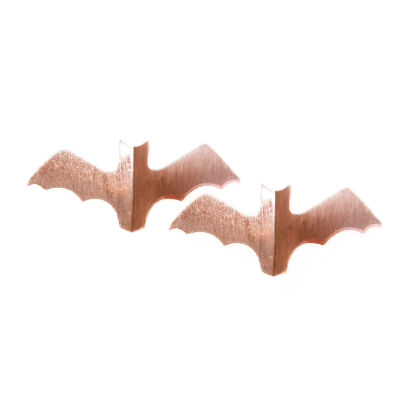 Rose Bat Earrings
