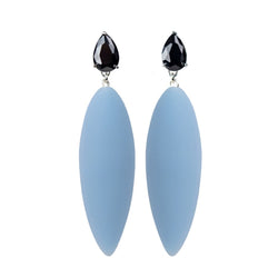 Nymphe Earrings "Denim"