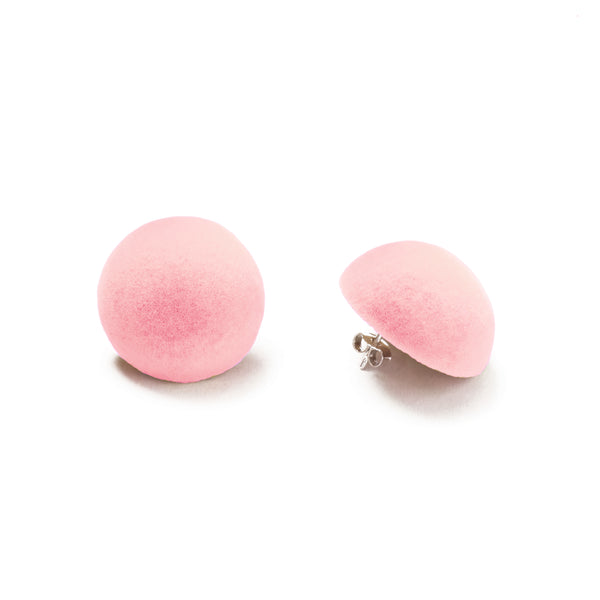 Plüsch Earrings "Bubble Gum" M