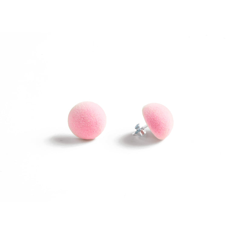 Plüsch Earrings "Bubble Gum" XS