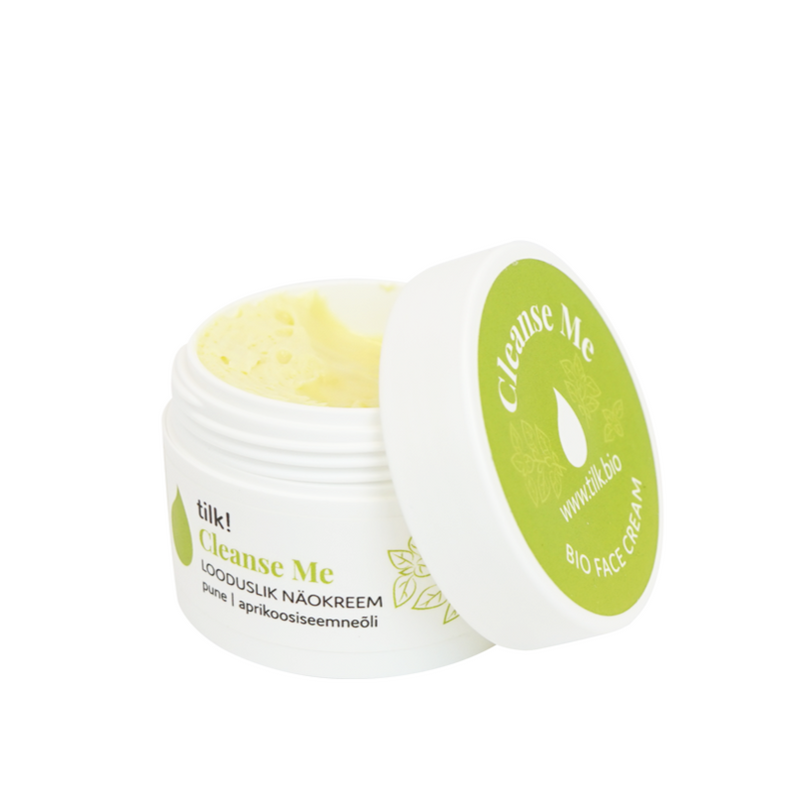 Cleanse Me face cream with refreshing peppermint
