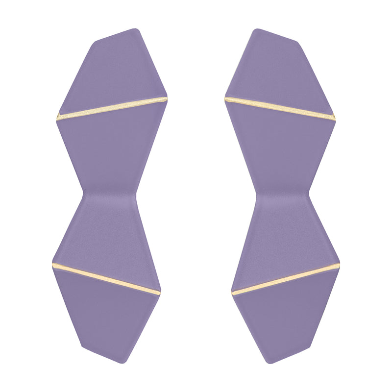 Double Folded Blue Lilac
