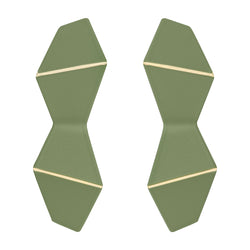 Double Folded Fern Green