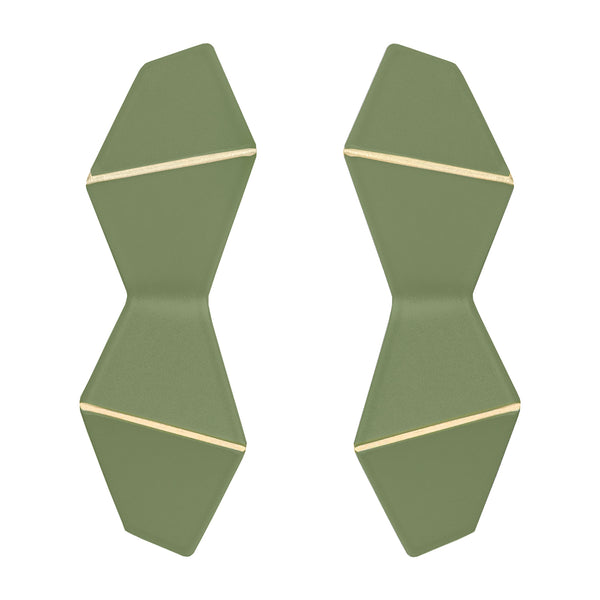 Double Folded Fern Green