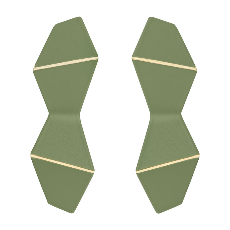 Double Folded Fern Green