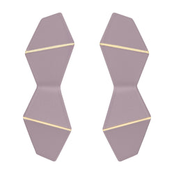 Double Folded Pastel Violet
