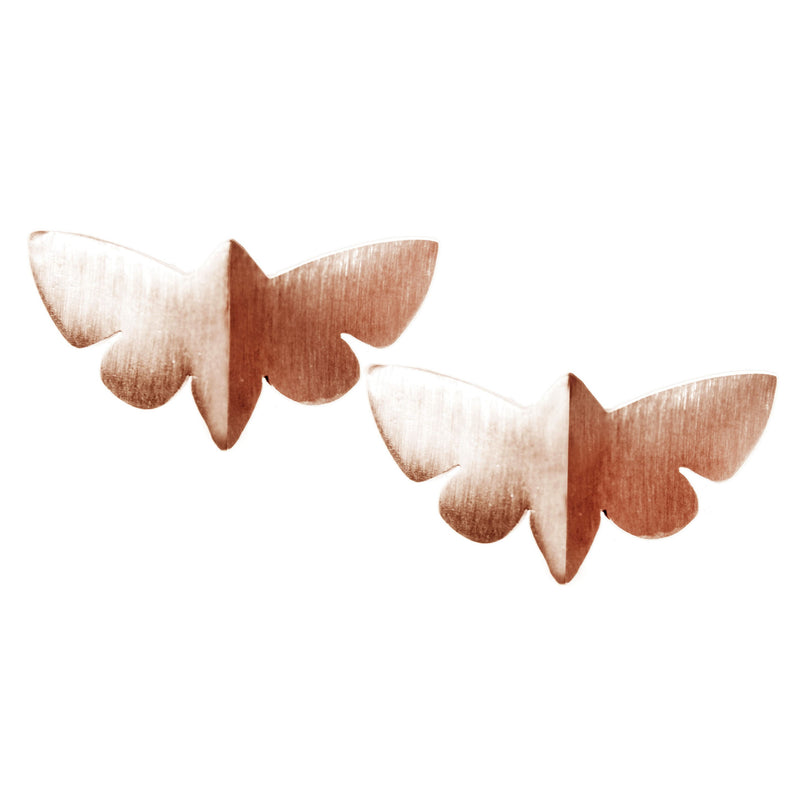 Rose Butterfly Earrings