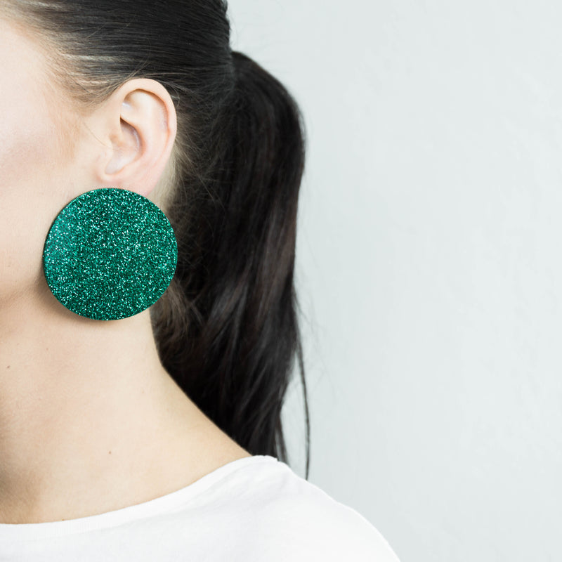 SOHO Earrings "Emerald" M