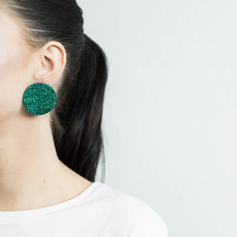 SOHO Earrings "Emerald" S