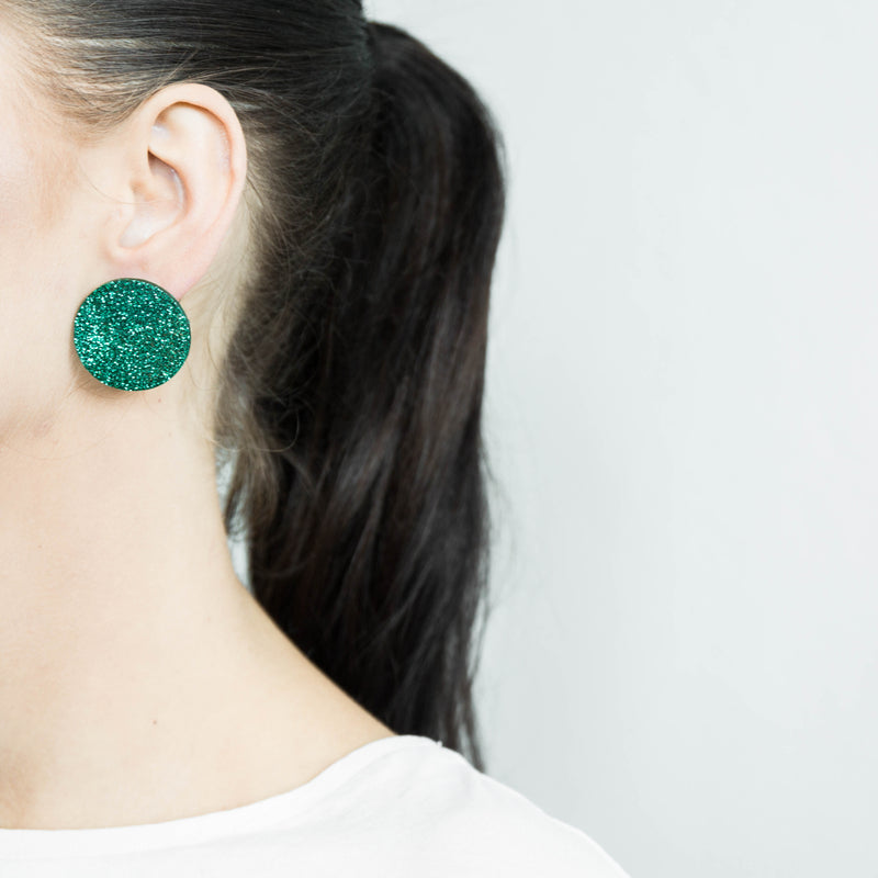 SOHO Earrings "Emerald" XS