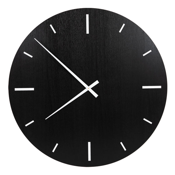 Wall Clock "TAIM" Black Oak