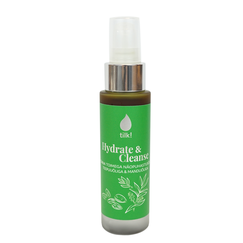 Hydrate & Cleanse oil cleanser for face with almond oil