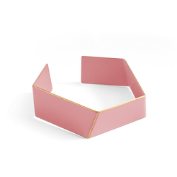 Folded Bracelet "Light Pink"