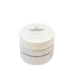 Delicate deep cleansing face exfoliator with black garlic and juniper for all skin types