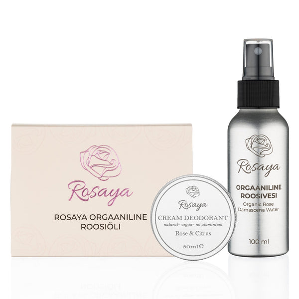 Gift Set with Rose Oil “ROSAYA'S QUEEN”